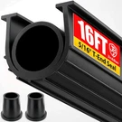 Jin&bao 5/16" T-end Garage Door Seal Bottom Rubber Weather Stripping With 2. Fixed Price $52.29.