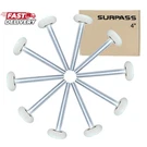 Surpass 10 Pack 2'' Ultra-quiet Nylon Garage Door Rollers 4 Stem, 6200-2RS Doub. Fixed Price $22.06.