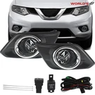 For Nissan Rogue 2014-2016 Chrome Lens Fog Light Driving Lamp+ Switch+ Bezel. Fixed Price $22.17.