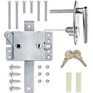 Garage Door Lock Kit, L-handle With Inside Slide Latch Mechanism, G.... Fixed Price $54.80.