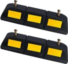 Parking Stopper For Garage Aid Pack Block, Car Truck Curb 2PCS. Fixed Price $42.99.