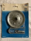 National Hardware V7633 4" Pulley W/fork, Bolt And Nut In Galvanized N280-537. Fixed Price $6.99.