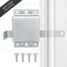 Qzattcaen Garage Door Lock, Galvanized Steel Inside Deadlock For. Fixed Price $15.65.