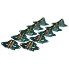 Garage Door Green Hinge Spring Load 6 Panel Commercial System Close Tight Seal. Fixed Price $189.95.
