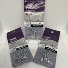 (4-PK) Hillman Cup Hook Steel 1/4" 491378 Packs. Fixed Price $12.99.
