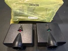 Genie 34543R Stb Brackets & Hardware New Both Safety Sensors-sending/receiving. Fixed Price $29.99.